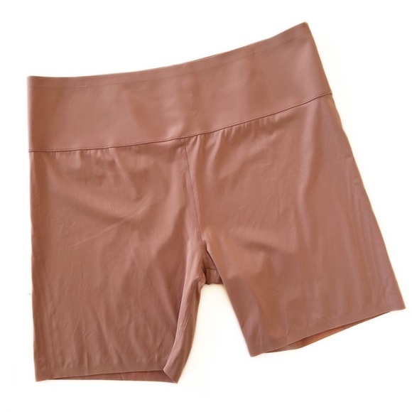 Knix Hitouch Hi Rise Shaping Biker Shorts Rosewood Pink Womens XXXXL 4X